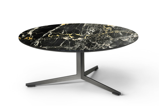 China El color de encargo de la ceniza de la tabla del top del mármol del tamaño, Metal diseño moderno de la mesa redonda proveedor