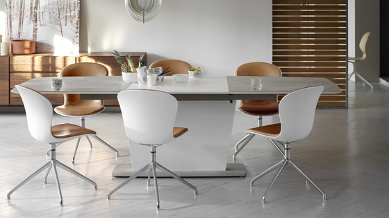 China Fibra de vidrio durable de Adelaide que cena la silla con la versión completamente tapizada proveedor