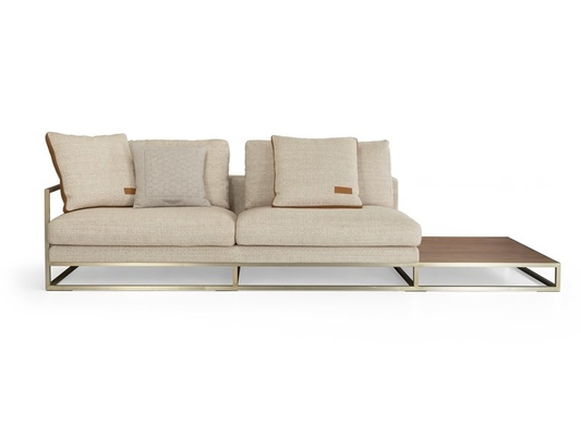 China El sofá de cuero de la sala de estar de la cuesta de Daino fijado/whisky inserta los sofás seccionales de la tela proveedor