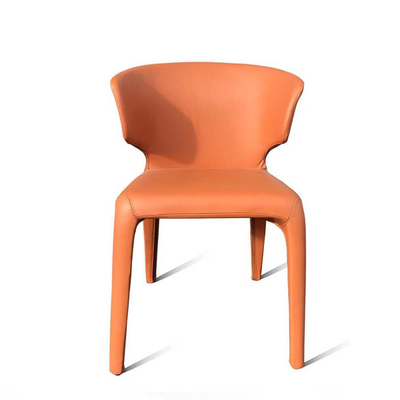 China Completamente silla del abrigo de la cáscara del cuero de la tapicería, silla moderna para la sala de estar proveedor