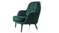 Muebles escandinavos del lujo del estilo del sillón de la fibra de vidrio de Fritz Hansen Fri proveedor