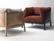 Sofá tapizado moderno del sitio del salón para el SGS de las piernas de madera de la tela del ocio proveedor
