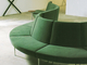 Colores multi determinados del sofá de los muebles modulares seccionales del hotel por encargo proveedor