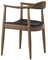 Muebles Seat de cuero determinado Kennedy del hotel del marco de madera que cena estilo del vintage de la silla proveedor