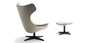 Alta silla trasera de la oficina del cisne, silla tapizada cuero del cisne de la PU Arne Jacobsen proveedor