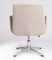 Silla ajustable de la oficina ejecutiva del artículo de la seguridad, silla de eslabón giratorio blanca de la tela proveedor