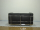 2 negro americano clásico moderno del estilo del cuero auténtico del sofá de los asientos LC2 proveedor