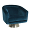 Silla cómoda de lujo del sofá del eslabón giratorio con la base cepillada del eslabón giratorio del acero inoxidable proveedor