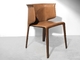 Fibra de vidrio de lujo de ANASTASIA que cena la silla cubierta con el cuero 1/8&quot; densamente proveedor