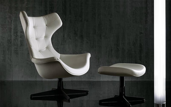 China Alta silla trasera de la oficina del cisne, silla tapizada cuero del cisne de la PU Arne Jacobsen proveedor