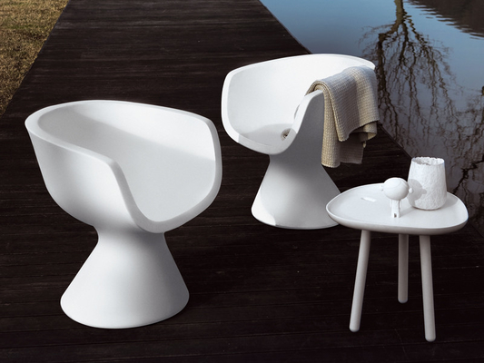 Porcelana Fibra de vidrio de  Dora que cena la forma 65 * 69 * 80 cm de la taza del restaurante de la silla proveedor