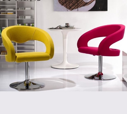 China Base clásica moderna coloreada de la aleación de aluminio del acero inoxidable de la silla de la oficina del salón proveedor