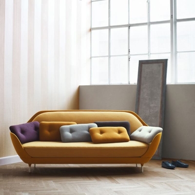 China Sofá de Jaime Hayon Favn de la cubierta de tela, sofá moderno de la sala de estar de la reproducción del pie del metal proveedor