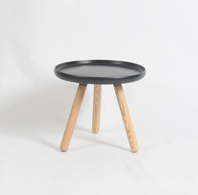 China La mesa de centro redonda de Normann Copenhague, Metal la mesa de centro simple con las piernas de madera proveedor