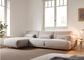 El bolso del edredón dentro del sofá de la esquina de la tela, modifica el sofá del ocioso para requisitos particulares de la tela de la lona de Bosc proveedor