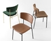 Los años 50 broncearon la silla de cuero L 50,5 P 54 H 95 cm de la oficina del taburete/del taburete de la silla de montar proveedor