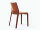 Lisbona bronceó la silla de cuero de silla de montar con la mano cosida cubriendo 47 x 52,5 x 81 cm proveedor